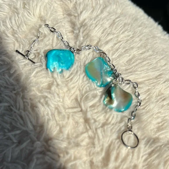 Blue Shell Bracelet - Picture 5 of 5
